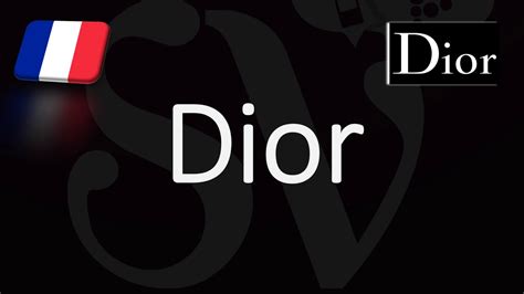 palm dior pronounced|Dior pronunciation in french.